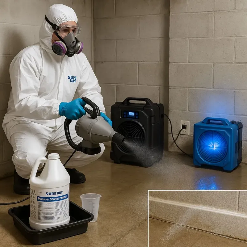 Sanitization and Odor Removal process in Port Barre, LA