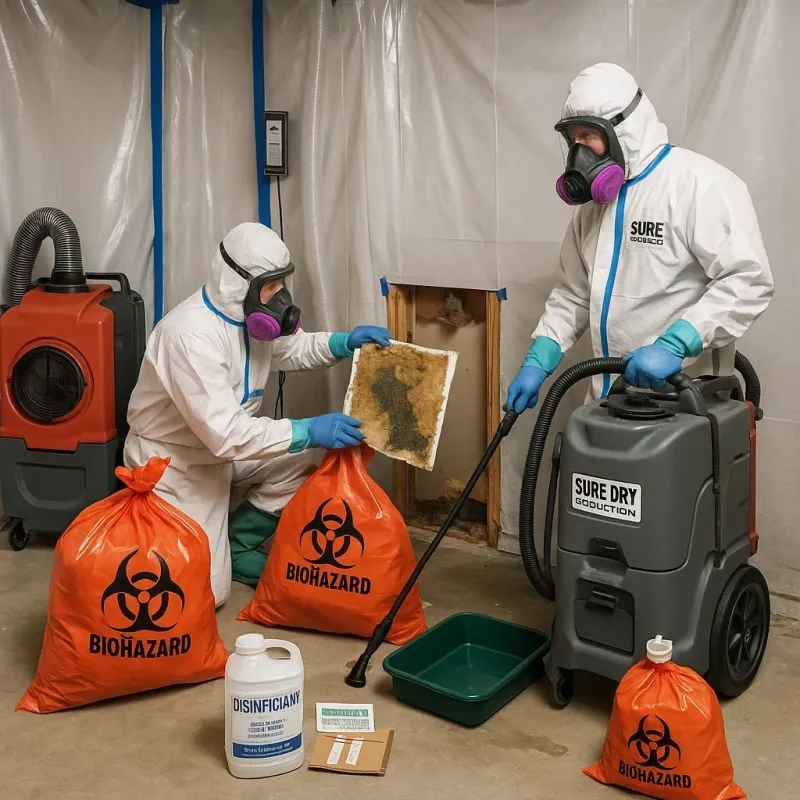 Contaminated Water Handling Protocols process in Port Barre, LA