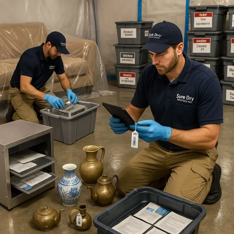 Content Protection and Restoration process in Port Barre, LA