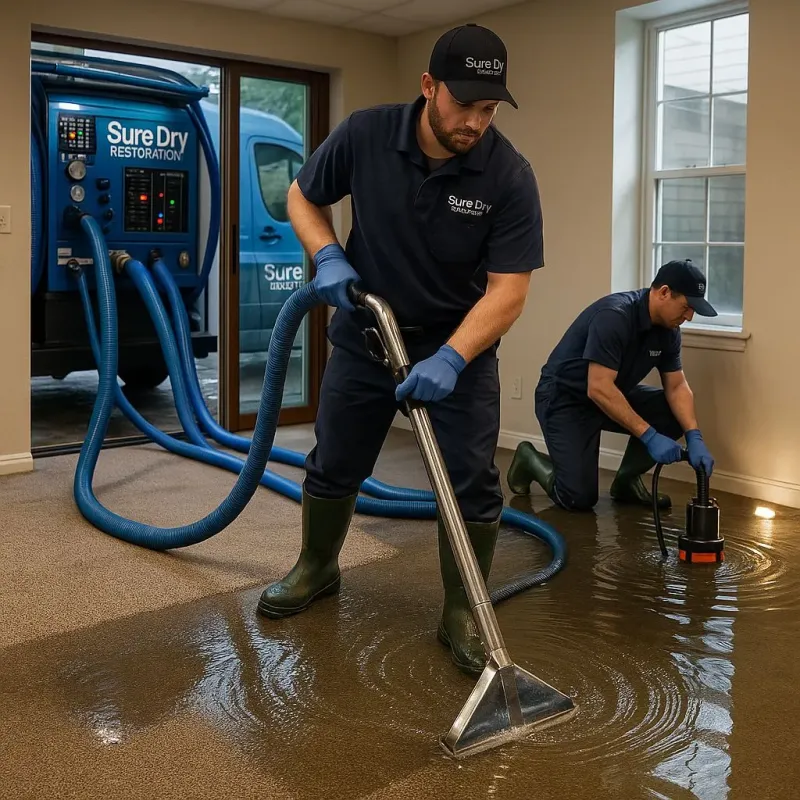 Water Extraction and Removal process in Port Barre, LA